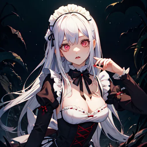 dark girl  AI Artwork in AnimeGenius