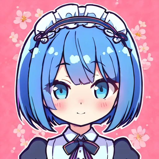 Anime chibi rem re:zero