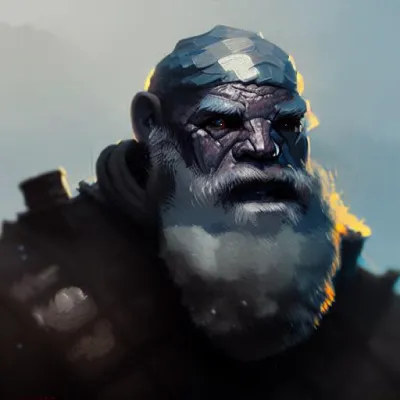 AI-generated D&D character art