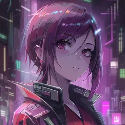 AnimeGenius AI cyberpunk art hub
