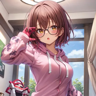 Hololive art generated by AI