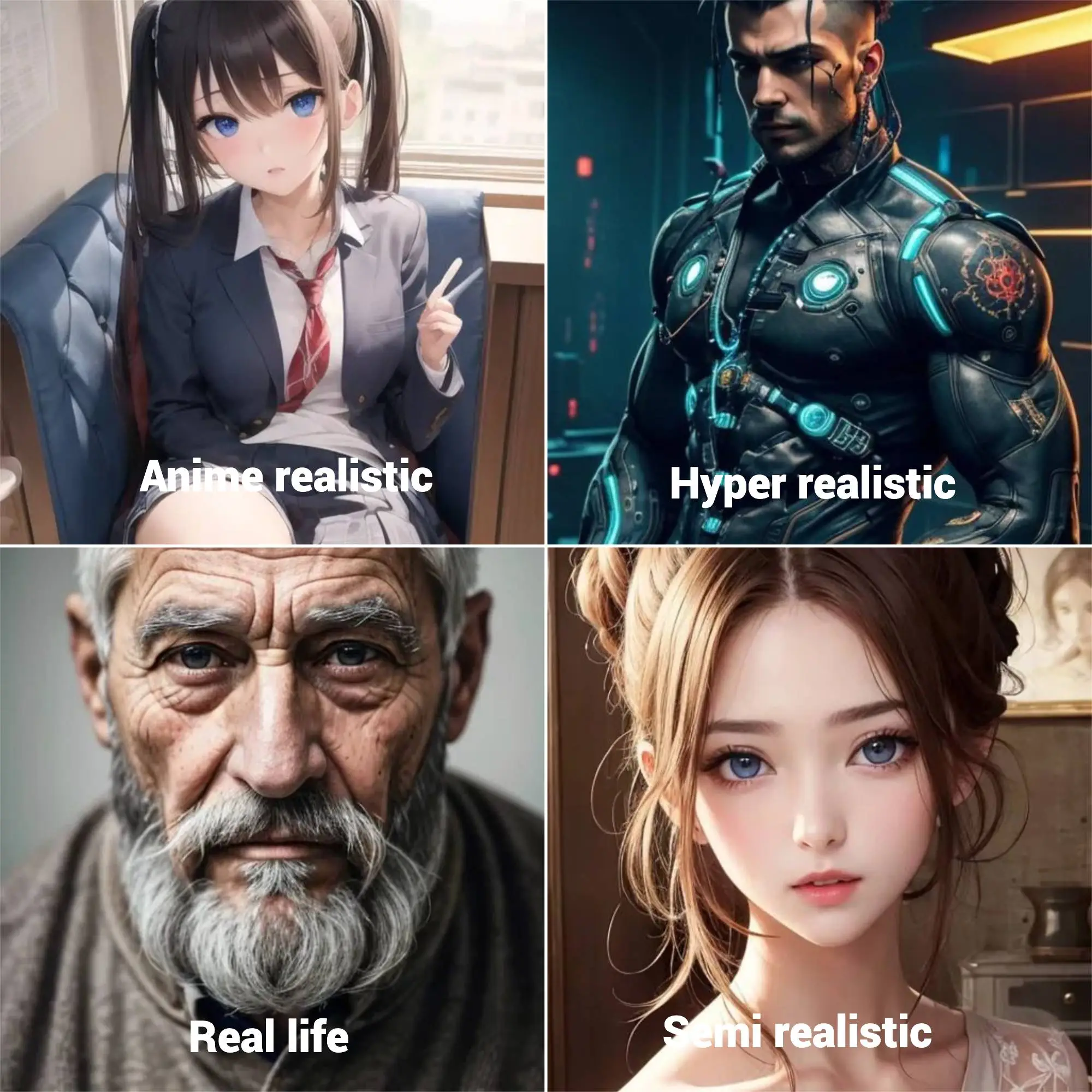 Several Realistic AI Art Models to Choose From