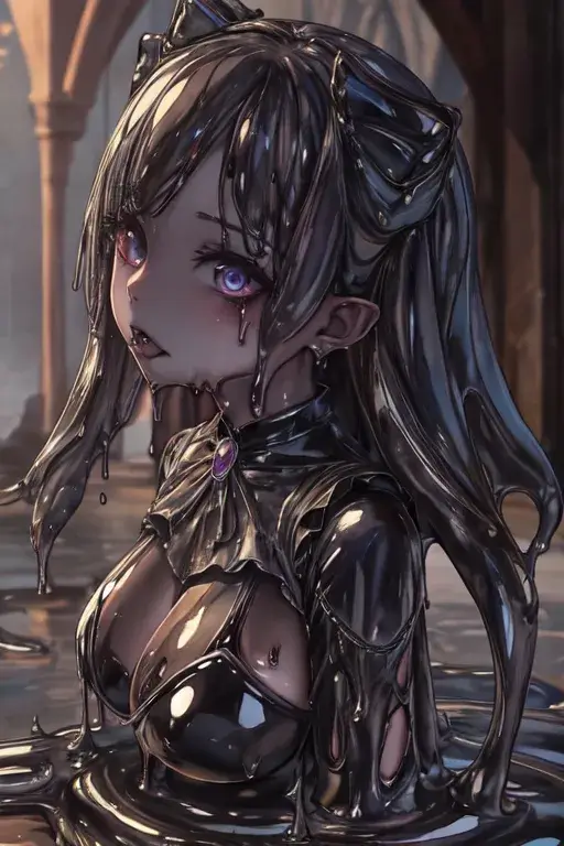 Gothic Slime Girl
